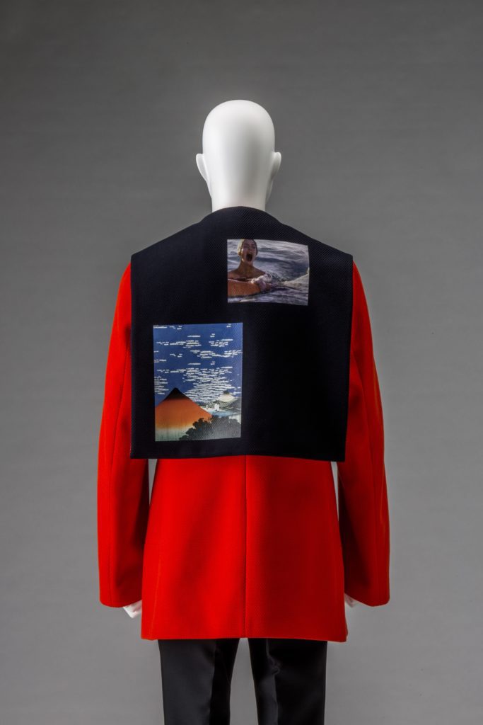 Raf Simmons Jacket, T-shirt, Trousers/ Autumn/Winter HC 2016 Collection of the Kyoto Costume Institute. Photo by Takashi Hatakeyama