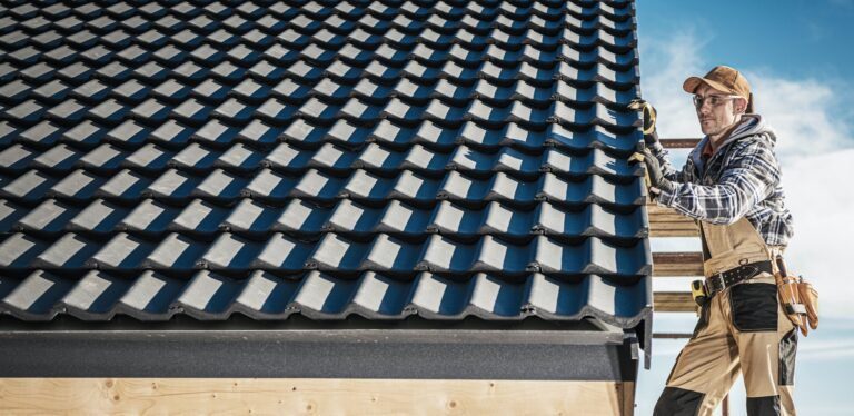 Ceramic Tiles Roof Building