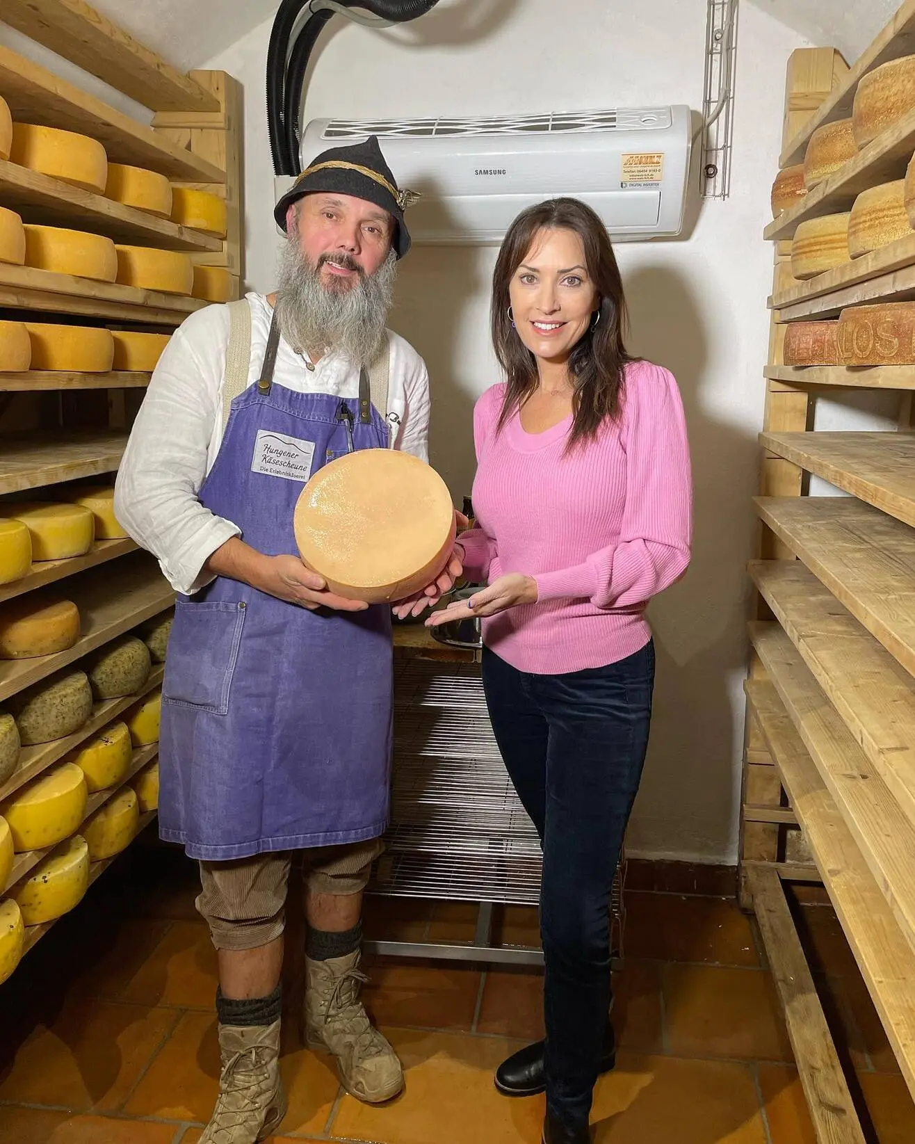 Karen visited Asiago Italy known for its World-Famous Cheese